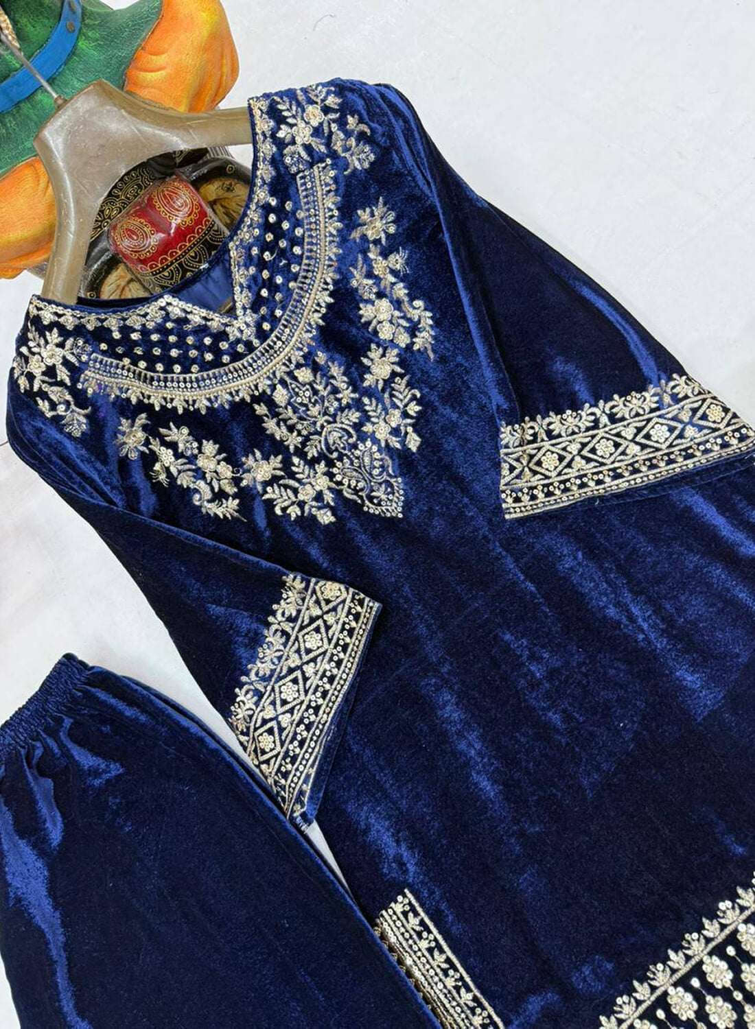 New Designer Velvet Co-ord Set